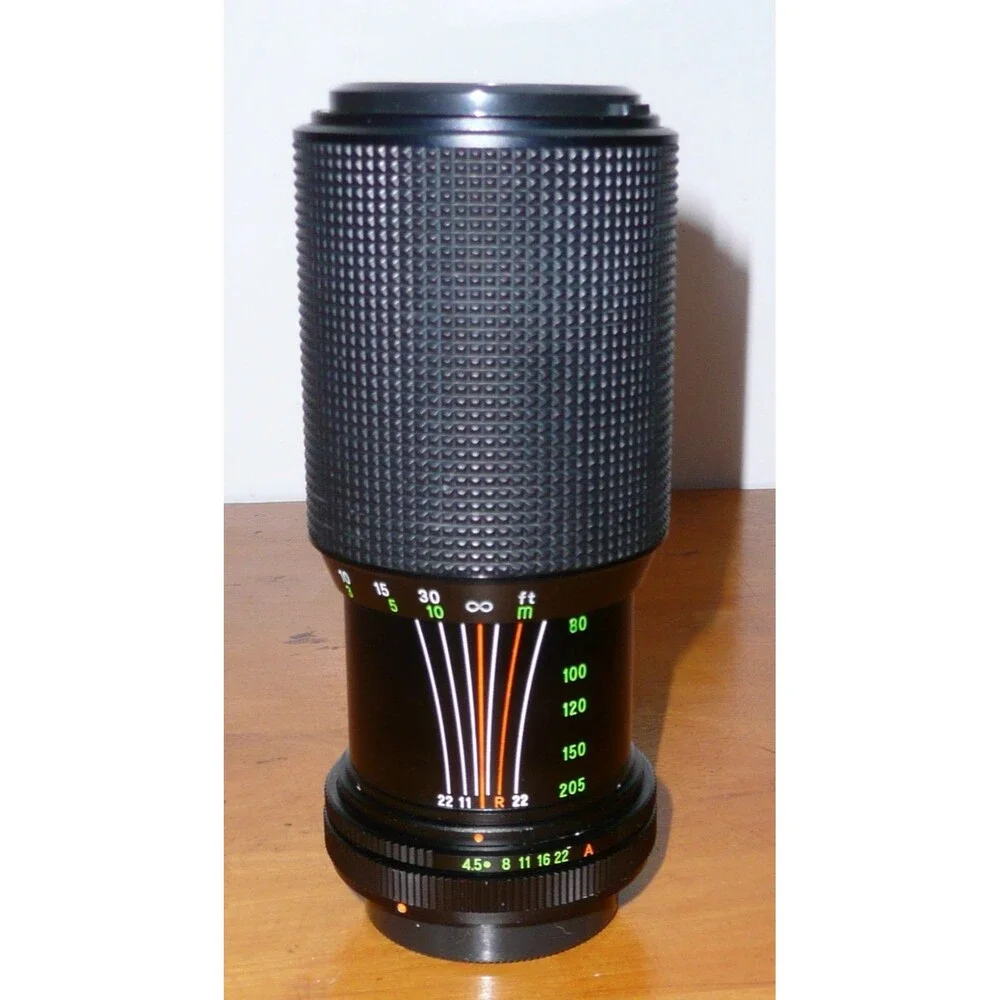 Vintage Chinar for Canon AE-1 ~ 80-205mm f/4.5 Automatic Macro Zoom Lens
